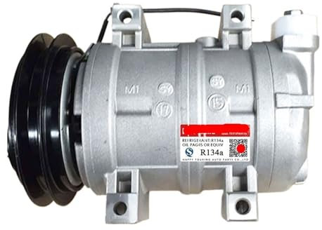 Compresor De Aire Acondicionado DKS15CH Compatible Con Mitsubishi, L200 2.5 TD D 4D56T MR190619 506011-7303 506011-7301 506211-6520 5060117303 5062116522