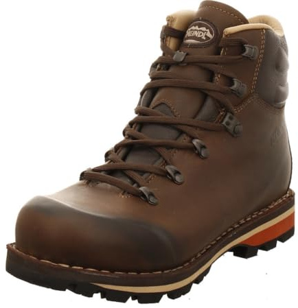 Meindl Sinabell zwiegenähte Bergschuhe Herren mit weichem Lederfutter und griffige Gummisohle | Bergstiefel | Wanderschuhe | Original Zwiegenäht | Made in Germany EU 46,5