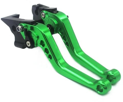Kupplungs Bremshebel Für Suzuki Für Sv 650 Für Sv 650s Für Sv650 Für Sv650s 1999-2009 Motorrad Zubehör Kurze Bremse Kupplung Hebel(Green)