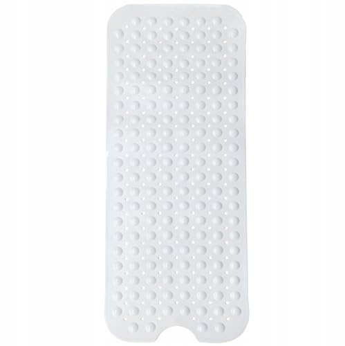 SEPIO Antirutschmatte für Badewanne, 99 x 40 cm, Weiß