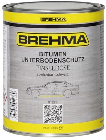 BREHMA Bitumen Unterbodenschutz streichbar Pinseldose 1kg