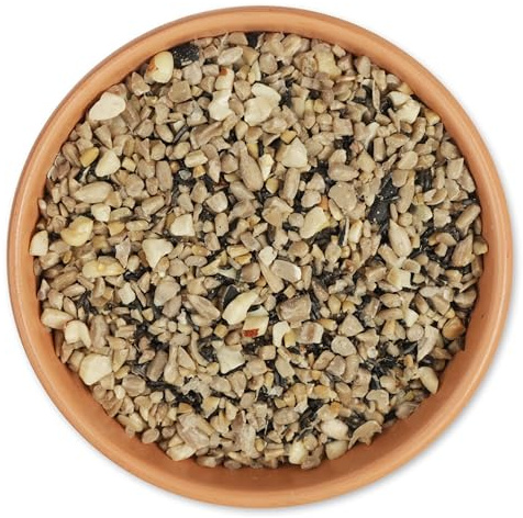 CJ Wildlife Vogelfutter Wildvögel ganzjährig 10kg – Wildvogelfutter – Kükenfreundlich mit geschälter Saat – Proteinreich über 15% Eiweiß