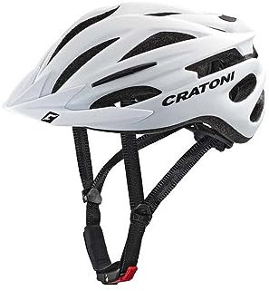 Cratoni Pacer+ Fahrradhelm, White Matt, L-XL