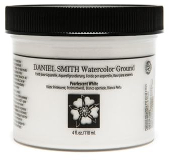 Daniel Smith : Watercolour Ground : 118ml : Pearlescent White