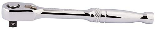 Draper 26517 60 Tooth Micro Head Reversible Ratchet, Blue, 1/4-Inch Square Drive