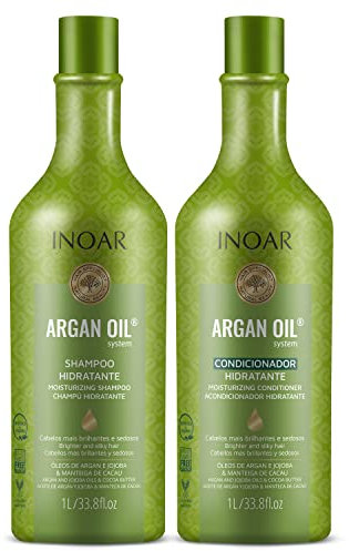Inoar Argan Shampoo & Conditioner 1000 ML