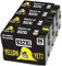 YELLOW YETI Ersatz für HP 932 932XL CN053AE 4 Druckerpatronen Schwarz kompatibel für HP Officejet 6600 6700 7110 7610 7612 7620 6100 7510 7600