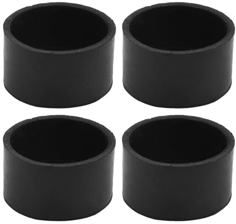 Capuchons de protection en caoutchouc pour pieds de chaise/table, embouts de tube 16 19 22 25 32 40 50mm (40mm)