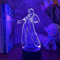 HooJtny Harry Edward Styles Lampe, 3D LED Kinderlampe, Harry Nachtlicht, 16 Farben USB wiederaufladbar, Geschenk für Kinder