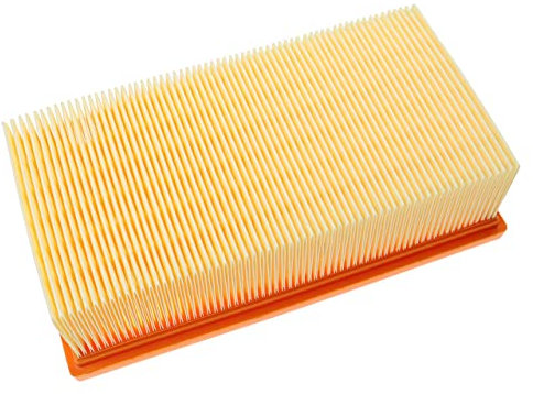 vhbw Filtre plissé plat compatible avec Kärcher NT 375 Eco, NT 351 Eco Profi aspirateur sec/humide, aspirateur - Élément filtrant
