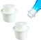 2Pcs 30-34mm Erlenmeyer Kolben Stopper Silikon Plugs Wein Stopfen für Flasche Labor Reagenzglas Stopfen Experiment Zubehör Silikon Stopper Suppliess