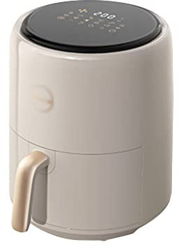 Freidora de aire para el hogar, horno inteligente, freidora eléctrica sin aceite de gran capacidad, electrodomésticos de cocina, freidora de aire grande (gris claro 28 * 35,4 * 33,9 cm) (gris claro 28