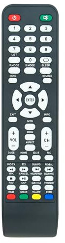 AULCMEET Telecomando Sostituzione per Trevi Smart TV LTV-4008 LTV4008 LTV 4008