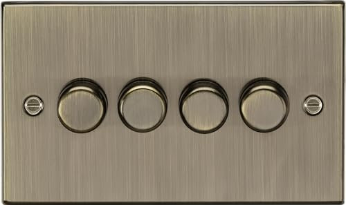 4G 2-way 10-200W (5-150W LED) Intelligent dimmer - Antique Brass