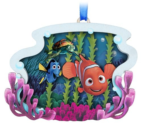 Hallmark Keepsake Weihnachtsschmuck 2024, Disney/Pixar Findet Nemo Totally Unforgettable Friends Papercraft, Geschenke für Disney-Fans