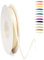 Cremeweiß 3mm Satinband 95 Meter, Polyesterband, verschönern Sie Ihre Bastelarbeiten und Feiern, ideal für Geschenkverpackungen, Dekorationen, Hochzeitsautoband, Bänder zum Basteln
