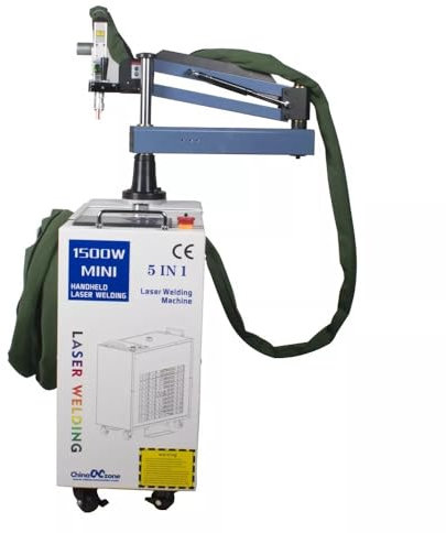 1500W 5 en 1 Machine de soudage laser à fibre de nettoyage, découpe, soudure, batterie à souder, 6 modes de soudage