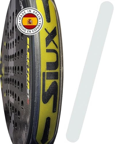 Protector Pala de Padel - Protector Pala Padel Transparente 35 x 370mm Ligero, Rugoso y Duradero - Padel Accesorios - Fabricados en España