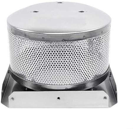 FUANA Terrassenheizer, Brennnetz-Basis, Edelstahl, 4-seitig, Pyramidenheizer, Ersatzteile, Brennnetz, Heizteile für Pyramiden-Terrassenheizungen (10 cm)