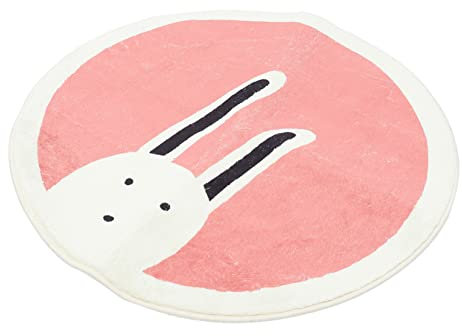 Cabilock Runder Cartoon Teppich Junge Mädchen Spielteppich Tiermuster Bereich Teppich Für Schlafzimmer Wohnzimmer Runder Mit Kleinem Design