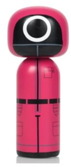 Lucie Kaas Holzfigur Squid Games Masked Worker