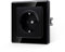 JIMEIDA Steckdose Glas Schwarz Unterputz 1 Fach 16Amp Schuko Steckdose Wandsteckdose 84 * 84mm,250V