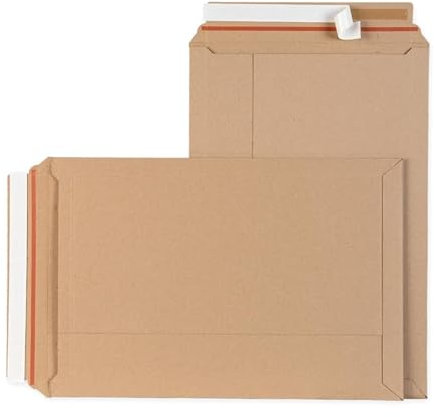 Paxit - Versandtaschen aus Karton, 30 Stück Satz, E-Commerce Umschläge, Versandtaschen Warensendung, Briefumschläge, Versandtasche - 520x350 mm