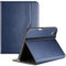 ProCase Cover in Pelle per iPad Mini A17 Pro 2024 / Mini 6 Gen 8,3 Pollici 2021, Custodia Protettiva con Portapenne in Pelle PU con Supporto per iPad Mini 7/6 -Blu Navy