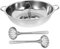 TOPPERFUN Pentola Divisa Acciaio Inossidabile per Cucina per Induzione Scolapasta Inclusa
