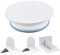 Xinlie Piatto Girevole per Dolci con 3 Pezzi Raschietto per Torta Piatto per Torta Professionale Pallet per Pasticceria in Plastica Cake Decorating Stand Pasticceria Accessori per Torte e Crostate