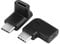 baolongking 90 Degree USB C Type C Male to Female Adapter, Right & Left 90 Degree USB-C 3.1 Type-C Male to Female Extension Adapter for Laptop & Tablet & Mobile Phone 2-pack