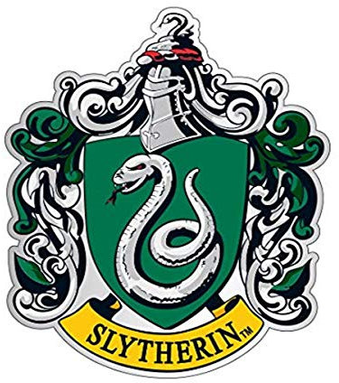 Harry Potter Slytherin Wappen Deluxe Anstecknadel, Einheitsgröße, Emaille, Ohne Edelstein