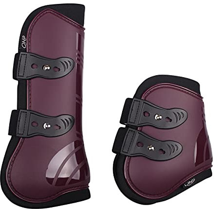 ARBO-INOX Gamaschen Set Schnellverschluss anatomisch geformt (COB VOLLBLUT, Bordeaux)