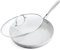 GreenLife Sartén inoxidable de 30,5 cm, color plateado