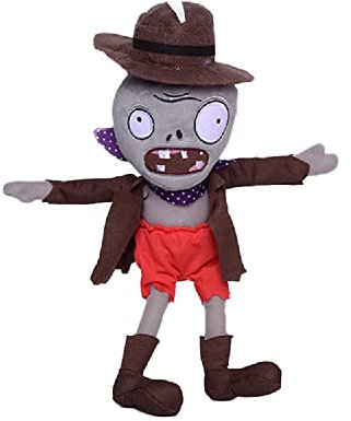 Syuooo Plantas Vs Zombies peluches, juego de zombies contra plantas muñecas rellenas, juguetes blandos para peluches niños Gran regalo 30 cm (AB) (MRGZWJ02)