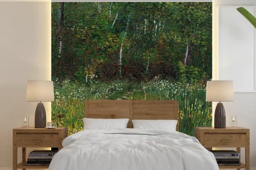 Selbstklebend Tapete Wandpapier Wandaufkleber Fototapete Tapeten Wanddeko 240x240 cm Asnières - Vincent van Gogh