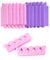24 Stück pfirsichfarbene Zehenteiler, Baumwolle, Fingertrenner, Zehenteiler, Nagel- und Zehennagel-Trennpads, geeignet für Nagelkunst, Pediküre, Schmiergel usw.