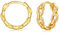 Gold Creolen Ohrringe für Damen, 925 Sterling Silber Klein Huggie Hinged Ohrringe, Hypoallergenic 8mm Knorpel Schlafen Ohrringe Schmuck Geschenke für Frauen Herren Mädchen