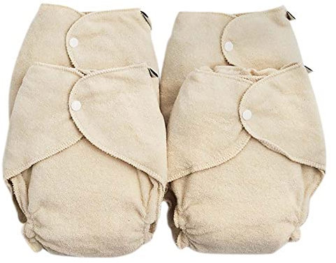 ImseVimse Höschenwindeln, One Size, Natural, 4er Pack