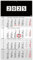 4-Monatskalender 2025 - Perfekt I Wandkalender 4 Monate Einblatt I 30 x 56 cm I mehrsprachig D/GB/F Jahresplaner mit Schieber I Bürokalender - Made in Germany by Geiger-Office