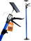 NTG Einhandstütze | 115-290 cm | Bis 30 kg | 45° Winkel | Für Trockenbau, Ausbau, etc. | Montagestütze | Deckenstütze | Teleskopstütze | Deckenstütze (1 Stück)
