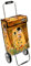James® Einkaufswagen Design Klimtkiss, bunter Einkaufswagen, Hackenporsche, Shopping-Lifestyle, LKW-Plane, bis 50kg Tragkraft, Grosse Räder, Made in Österreich!