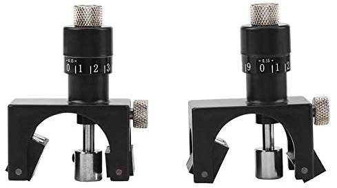 GOTOTOP Planer Blade Setter, 2Pcs Woodworking Knife Jointer Planer with Wooden Box for Planer and Planer Machines
