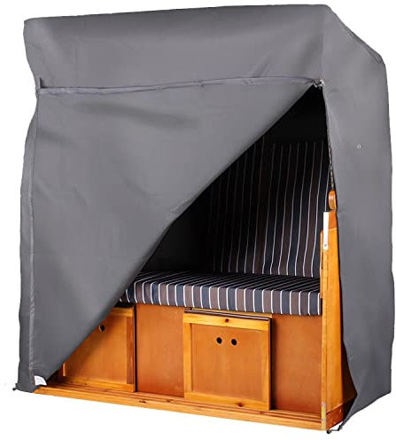 bene living Strandkorb Schutzhülle Prestige Protect Größe XXL 160cm - dunkelgrau