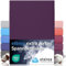 etérea Extra Jersey Spannbettlaken 140x200cm - 160x220cm Pflaume bis 35 cm Höhe - 100% Baumwolle Spannbetttuch Oekotex Bed Sheets Bettbezug für Boxspringbetten Bettlaken 140x200 cm - 160x220 cm Lila
