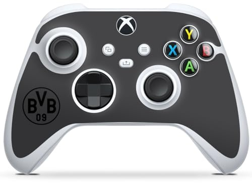 DeinDesign Skin kompatibel mit Microsoft Xbox Series S Controller Folie Sticker Borussia Dortmund Logo BVB