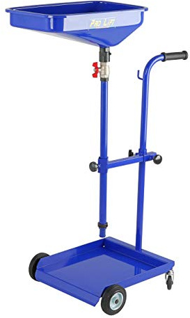 Pro-Lift-Montagetechnik Ölauffangwagen Altöl-Auffanggerät für Fässer und Ölkanister Ölsammler