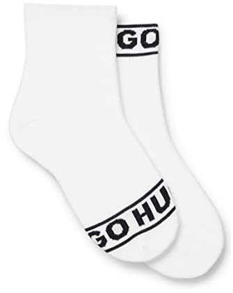 HUGO Damen 2p Sh Logo CC W 10241762 01 Damensocken (2er Pack)