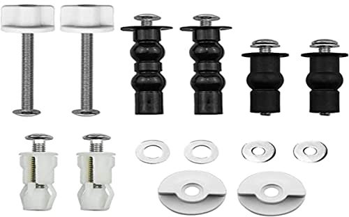 5 Paar Toiletten Sitz Teile, Bolzen Beschläge und Befestigungen, für Toiletten Sitz Reparatur Teile