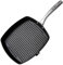 Skottsberg Gusseisen Grillpfanne - 28×28 cm – vorgebrannt & PFAS‑frei, natürlich Antihaft - für Induktion, Gas, Ceran, Backofen & Grill